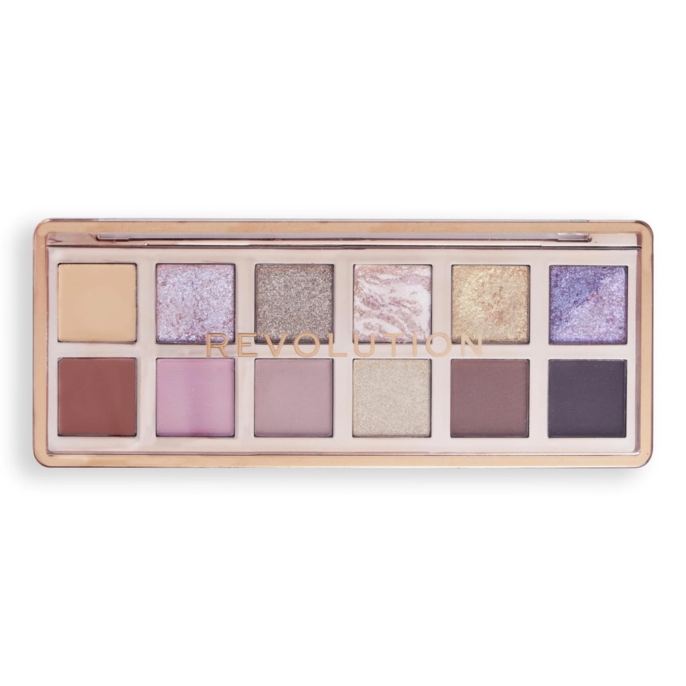 New Revolution Eyeshadow Palette - Purple, Gold, Brown Hues